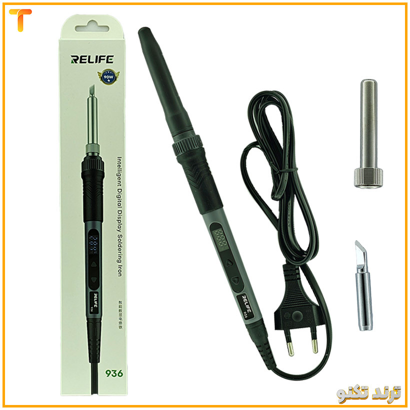  هویه 90 وات دیجیتال ریلایف RL-936 I Solder RELIFE RL-936 
