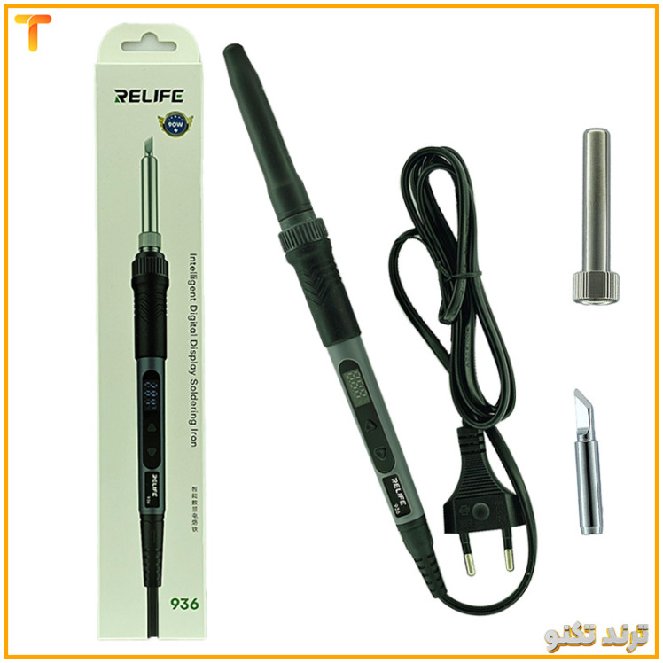 هویه 90 وات دیجیتال ریلایف RL-936 I Solder RELIFE RL-936