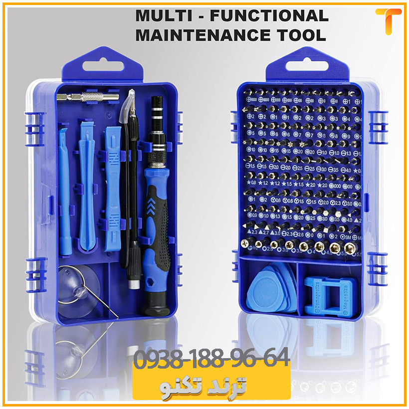 مجموعه پیچ گوشتی 115 عددی مدل 11501