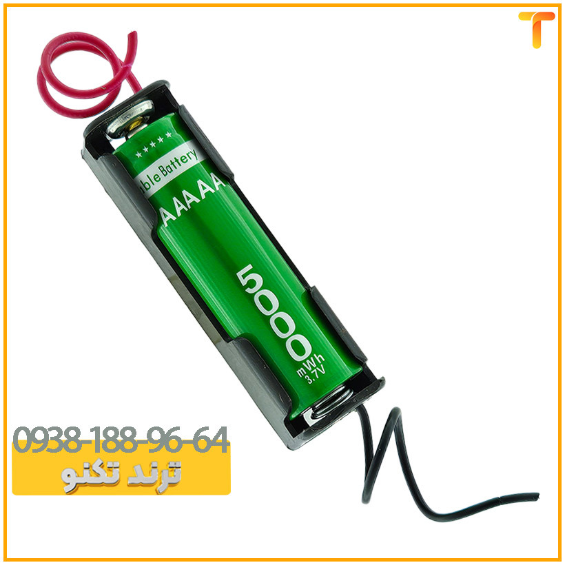  جا باطری تکی لیتیوم سایز 18650 