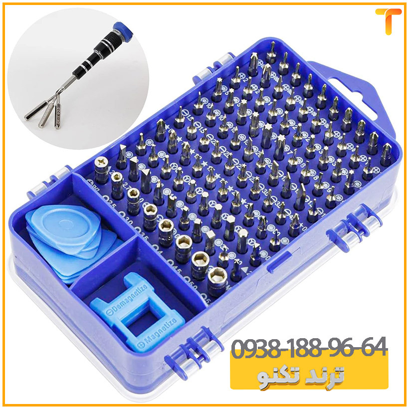 مجموعه پیچ گوشتی 115 عددی مدل 11501