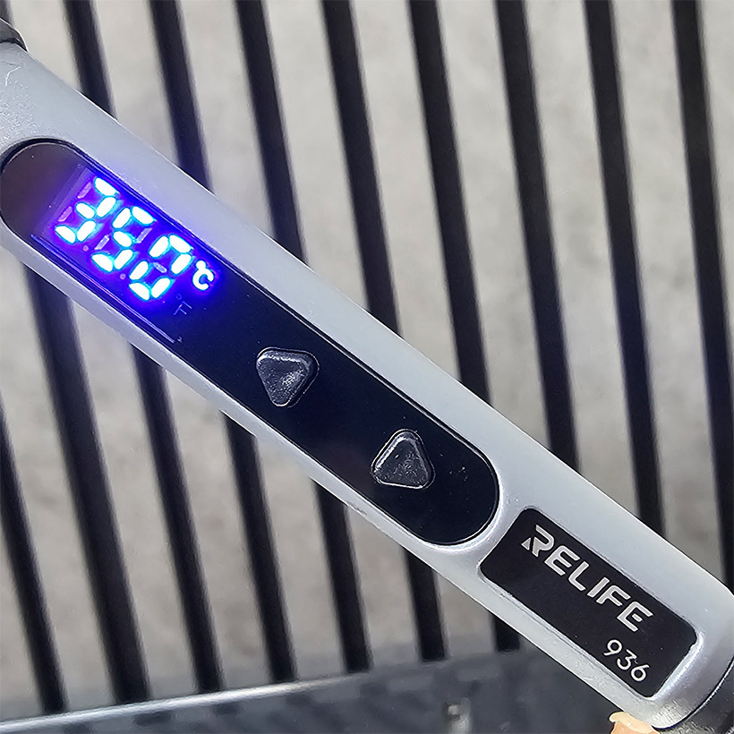  هویه 90 وات دیجیتال ریلایف RL-936 I Solder RELIFE RL-936 