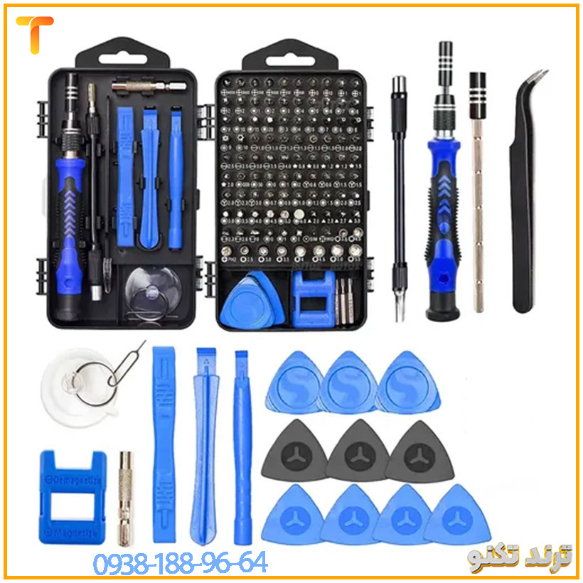 مجموعه پیچ گوشتی 115 عددی مدل 11501